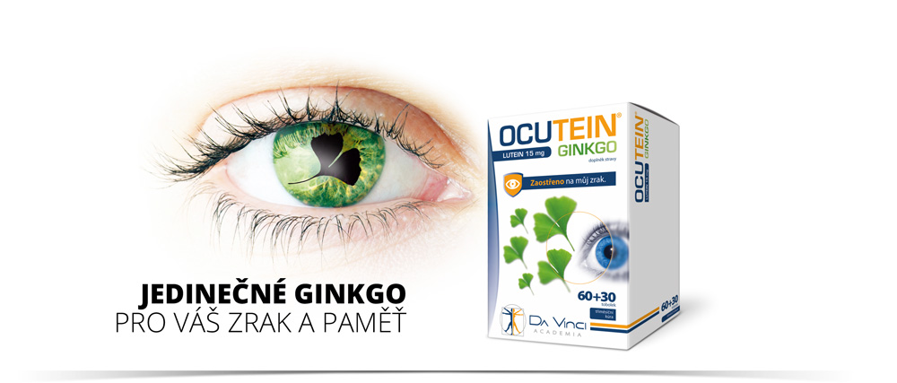 OCUTEIN® GINKGO 45 MG Lutein 15 mg + Omega-3