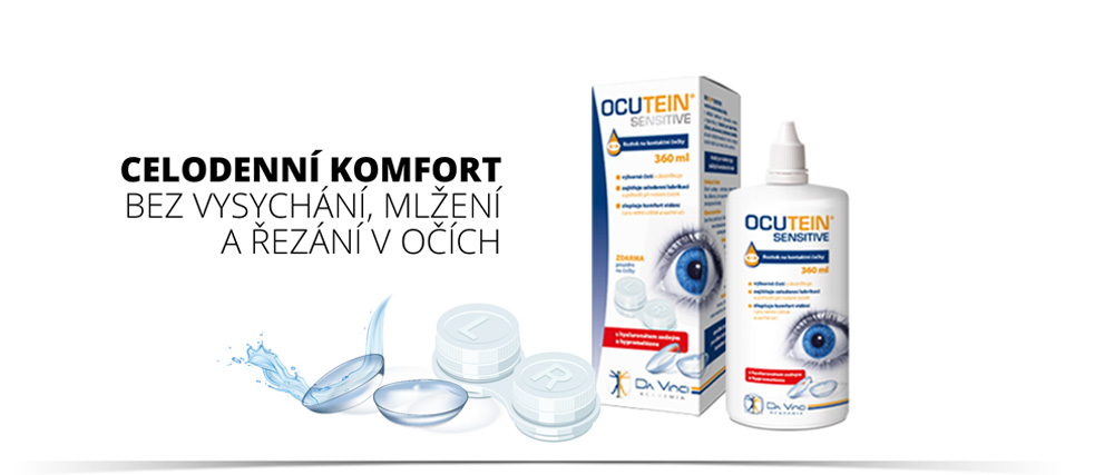 OCUTEIN® SENSITIVE roztok na kontaktní čočky