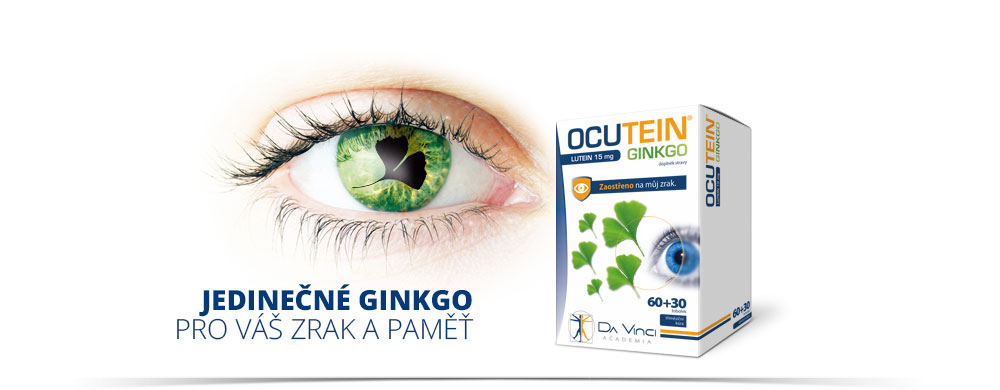 OCUTEIN® GINKGO 45 MG Lutein 15 mg + Omega-3