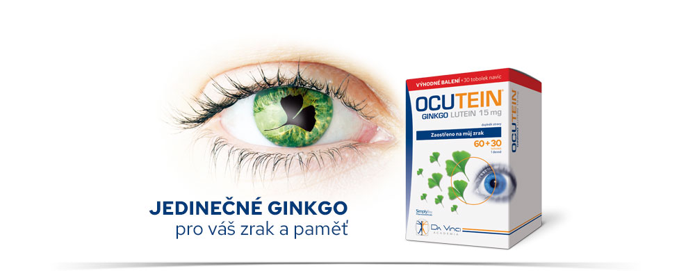 OCUTEIN® GINKGO 45 MG Lutein 15 mg + Omega-3